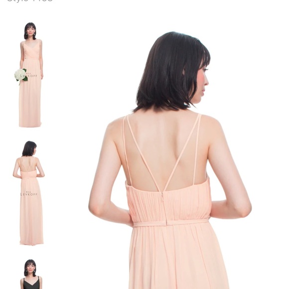 NWT White Dress - Bill Levkoff bride, bridesmaid - Full Length - Picture 2 of 7